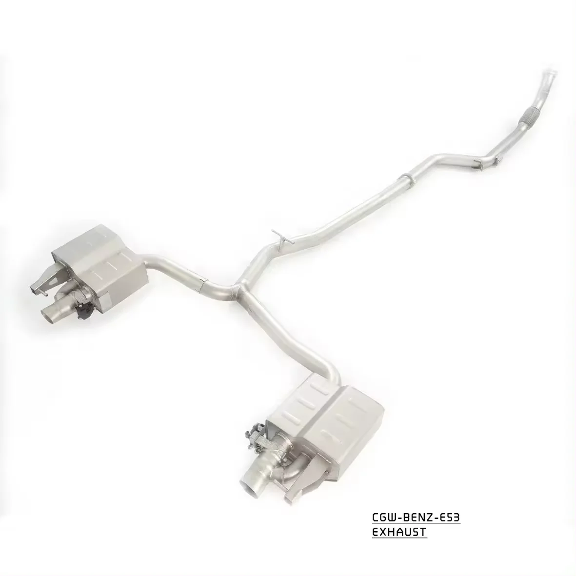 

CGW Premium Quality Exhaust Muffler Valves Piping System Catback Exhaust Pipes for Benz W213 E53 3.0T