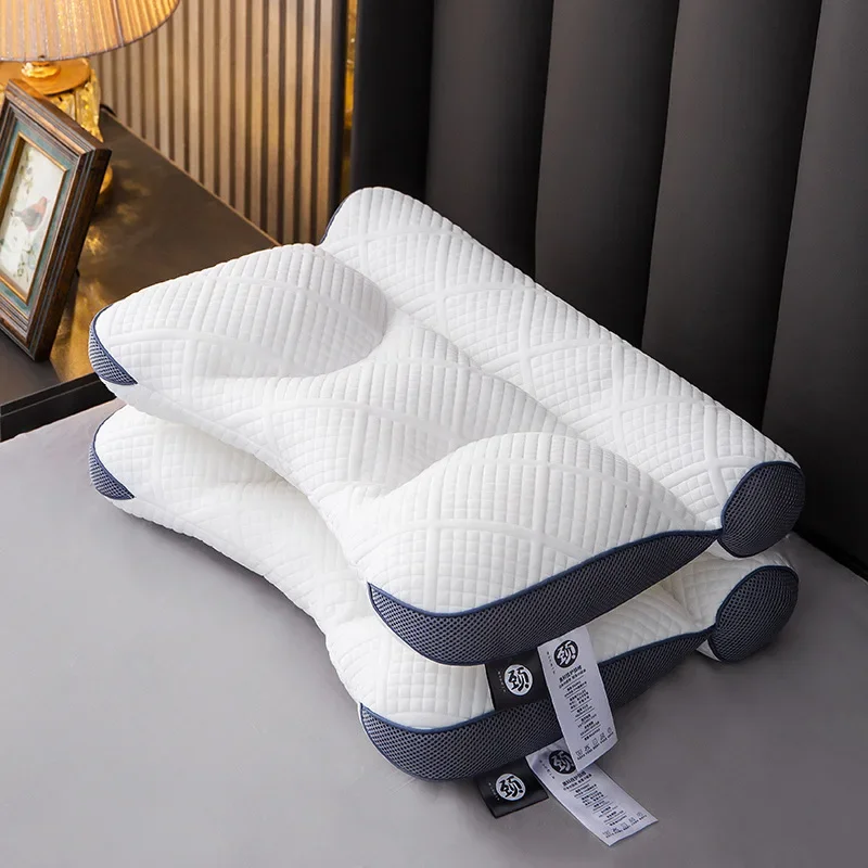 

Memory Orthopedic Cotton Pillow Slow Rebound Soft Memory Slepping Pillows Ergonomic Shaped Relax The Cervical For Adult