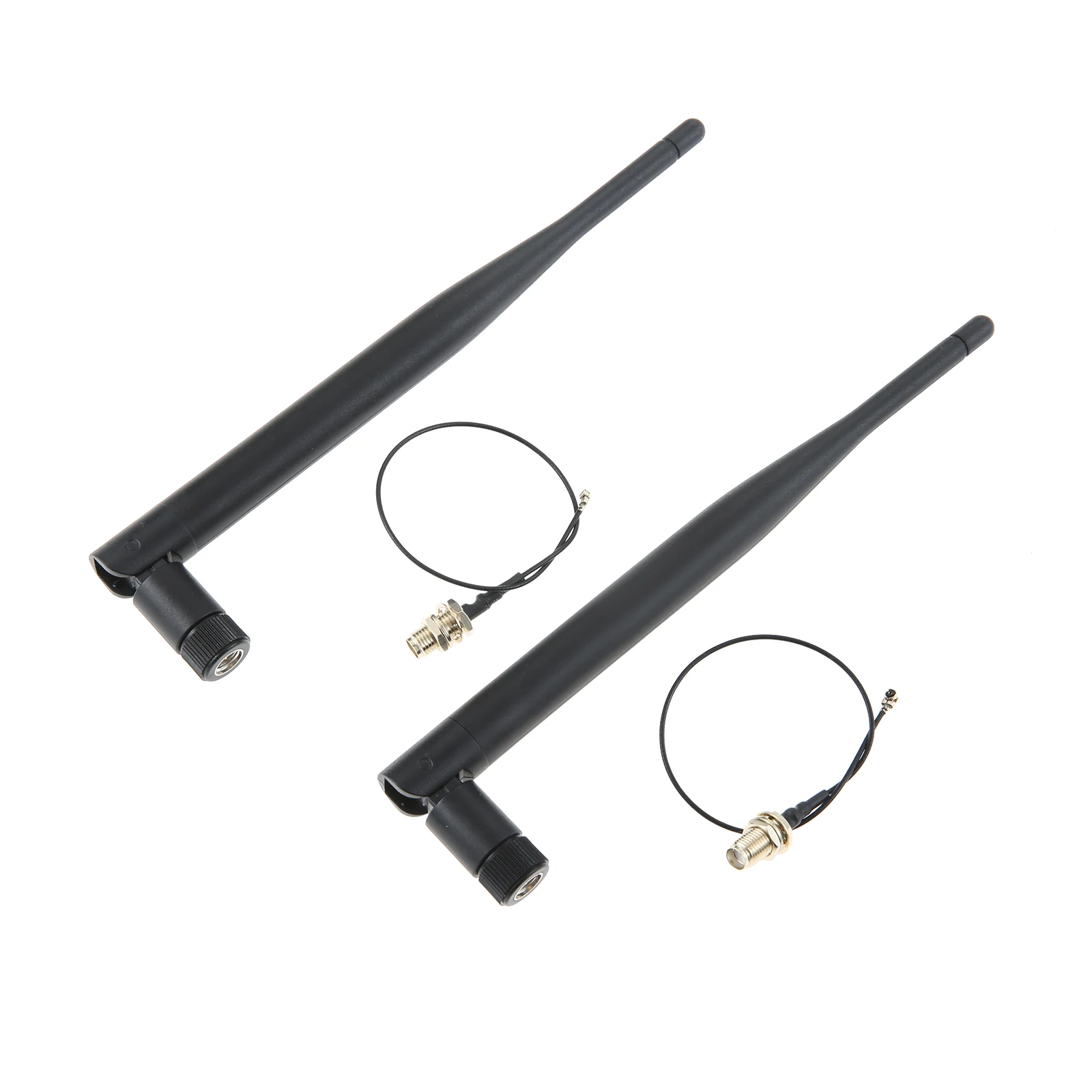 Image of 2 Sets 868 MHz Antenne 15 cm IPEX-Verlängerungskabel für Meshtastic LoRA ESP32 LoRa OLED-Board Omnidirektionale 3dbi-Gain SMA-Stecker