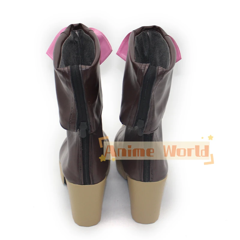 Jeu Lovelive Sunshine Yohane Cosplay chaussures Halloween carnaval bottes chaussures en polyuréthane Cosplay accessoires sur mesure
