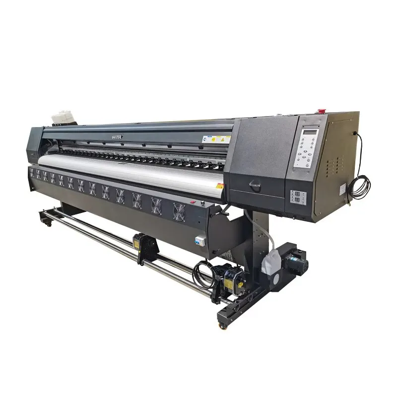 10 Ft Eco Solvent Printer 3.2M Xp600 I3200 Wide Format Graphic Flex Banner Printing Machine Eco Solvent Ink