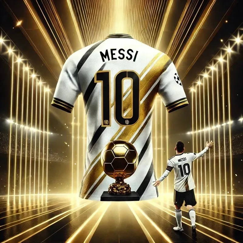AI new Hot Selling Messi Men's Sports T-shirt Quick Drying Breathable Comfortable Outdoor Daily Jersey Celebration Commemorative