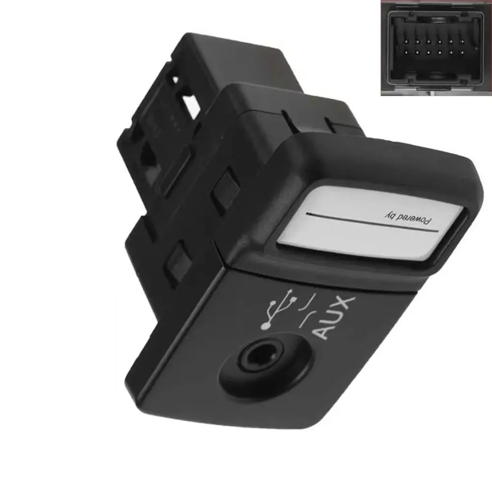 New For Fiat 500 Panda Punto 735547937 Blue And Me Media Player USB AUX Charging Port Module Socket High Quality