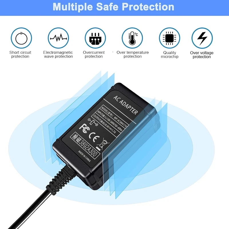 

AC Power Adapter/Charger AC-L200 Replacement for SONY Handycam DCR-TRV33 250 260 280 DCR-TRV330 DCR-TRV340 DCR-TRV350 Camcorder