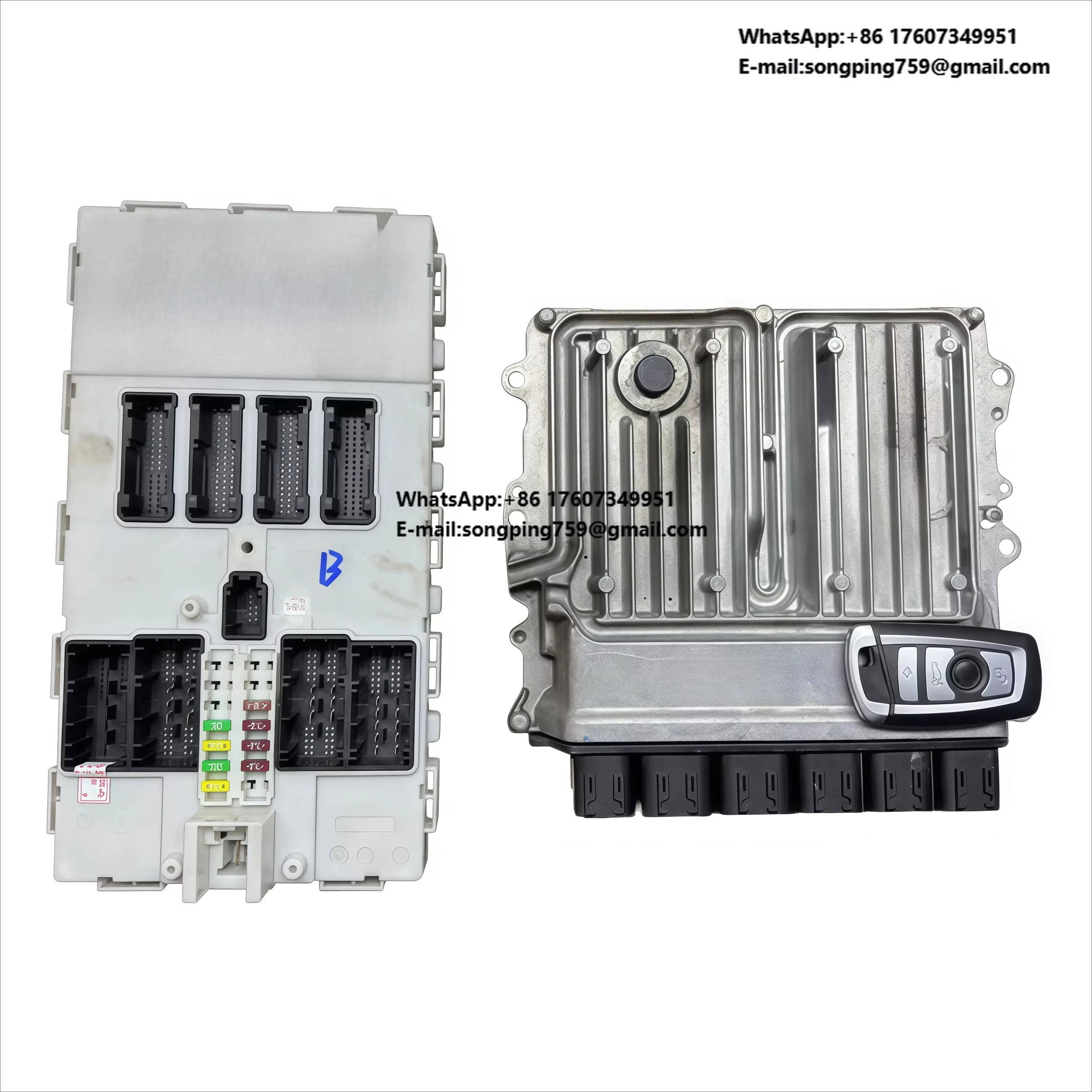 ECU Engine Module BDC Control Unit Set for BMW 3 5 Series G30 G31 F30 B48, Pre-Programmed Stable Performance