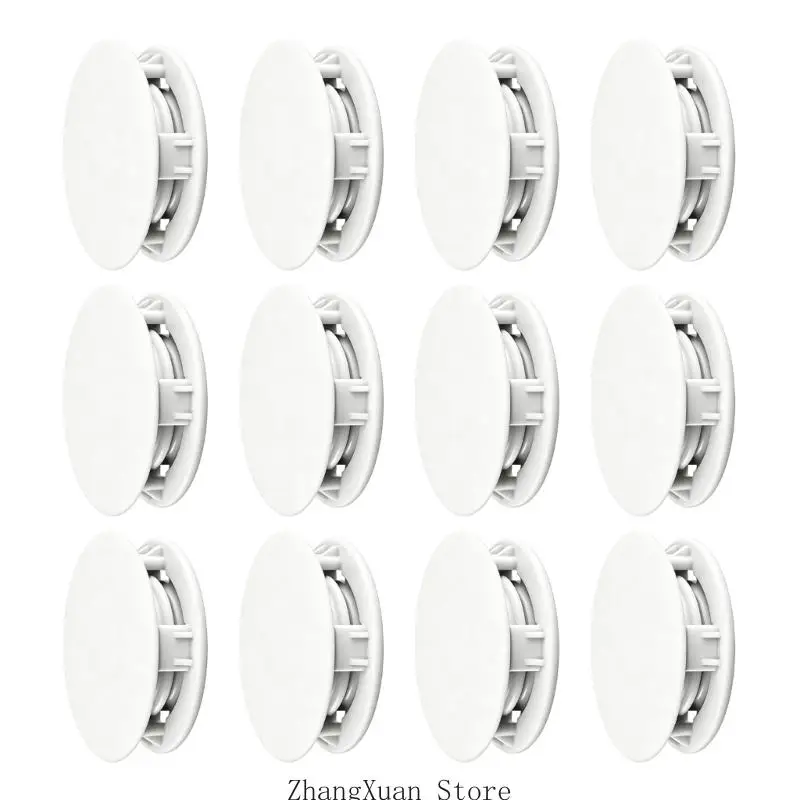 Magnetische Vorhangverbindungen, 12 Stück für transparente Vorhänge und Badewannenabtrennungen, 3 x – Detail 3