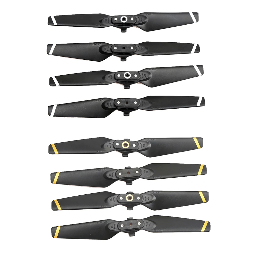 8pcs Quick-release Folding Carbon Fiber Blades Propeller for DJI Spark Drone 4730 Replacement Props Wing Spare Parts Accessories