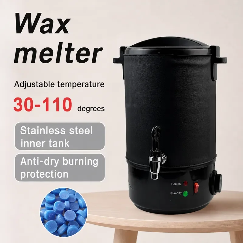 6/8/10L Electric Wax Melting Pot Stainless Steel Non Stick Oil Heater For Candle Soap Cream Making Household DIY Craft Tool