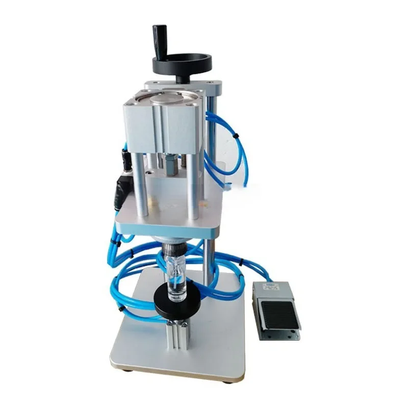 

Pneumatic Perfume Bottle Capping And Sealing Machine Small Perfume Aluminum Capping And Capping Machine Aerosol Nozzle Xilin Bot