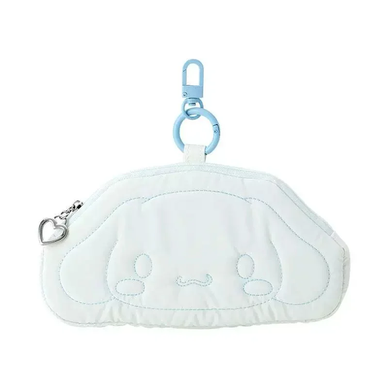 Sanrio Hello Kitty Cinnamoroll My Melody Kuromi Cartoon Mini Coin Storage Bag Keychain Kawaii Portable Headphone Bag Gift - view 5