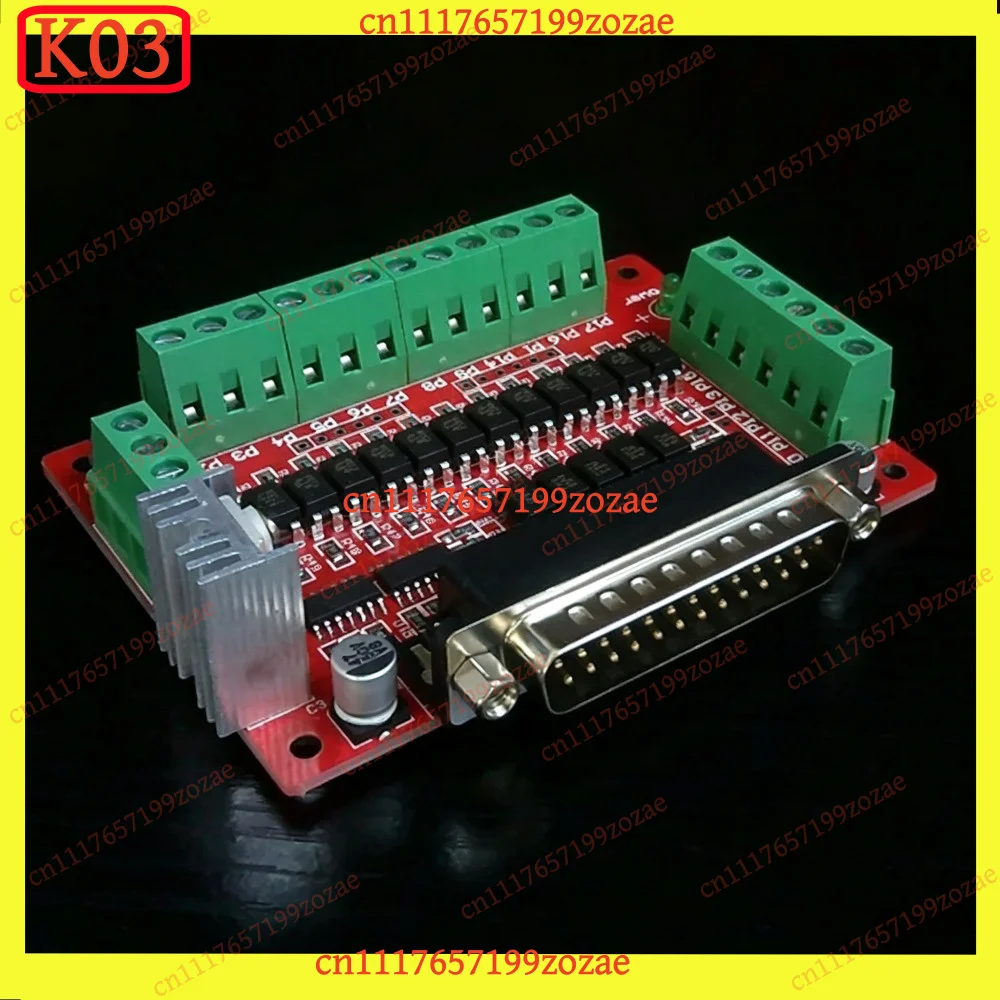 CNC Interface Board Parallel Port DB25 Optical Isolation Optocoupler EL817, Replacement Parts