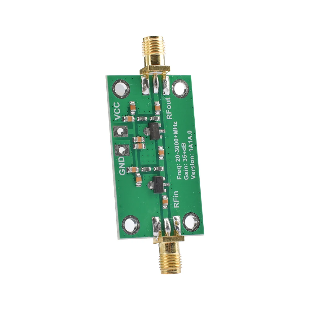 20-3000MHz 35dB Gain Low Noise LNA RF Broadband Amplifier Module For FPV Racing Drone