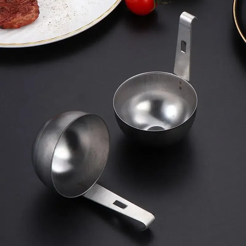 Poached Egg Maker Egg Poaching Pan Nonstick Large Egg Poachin Boiled Holder Egg Steamer Rack Egg Cooker Kitchen Supplies