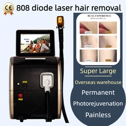 Hot selling 3000W 808nm diode semiconductor laser hair follicle penetration, fast, painless and permanent hair removal 2024