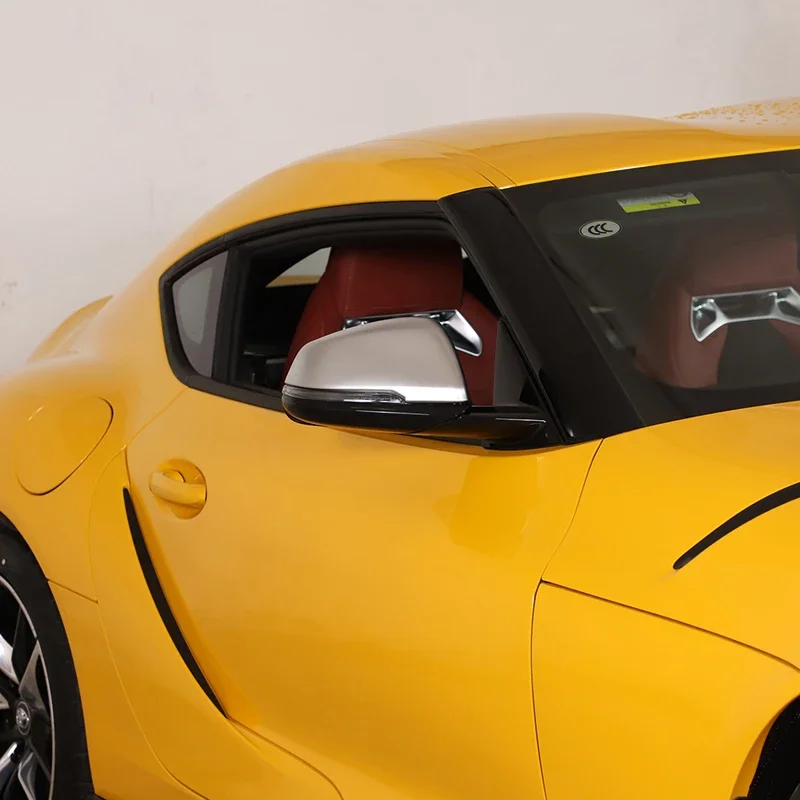 For Toyota GR Supra MK5 A90 2019-2026 ABS Carbon Fiber Car Rearview Mirror Protective Cover Trim Sticker Car Accessories