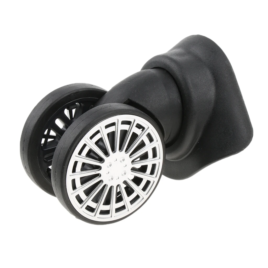 Luggage Replacement Wheels Universal Swivel Mute Casters Wear Resistant PVC Rollers for Travel Suitcase Bags