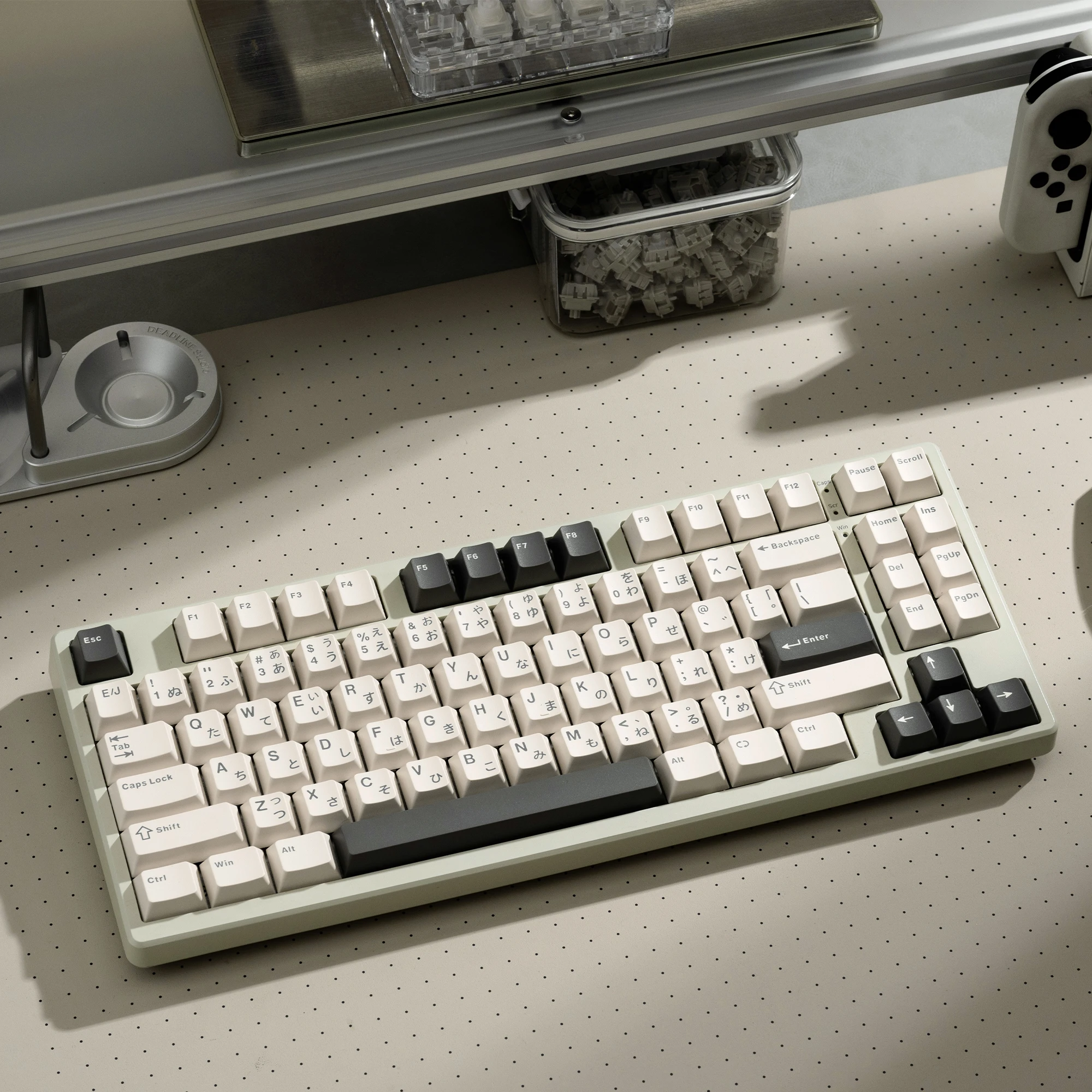 XVX Cherry Profile-Tastenkappen, japanisches Layout, JIS, schwarze PBT-Tastenkappe, nicht durchscheinend, mechanische Tastatur, Double Shot-Tastenkappe, 153-Tasten – Detail 19