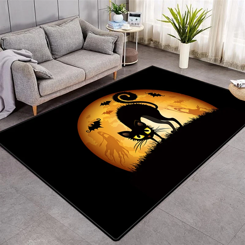 

Animal Cat Non-Slip Carpets for Living Room Washable Rugs Bedroom Decor Floor Rug Area Rug for Bedroom Alfombra De Casa