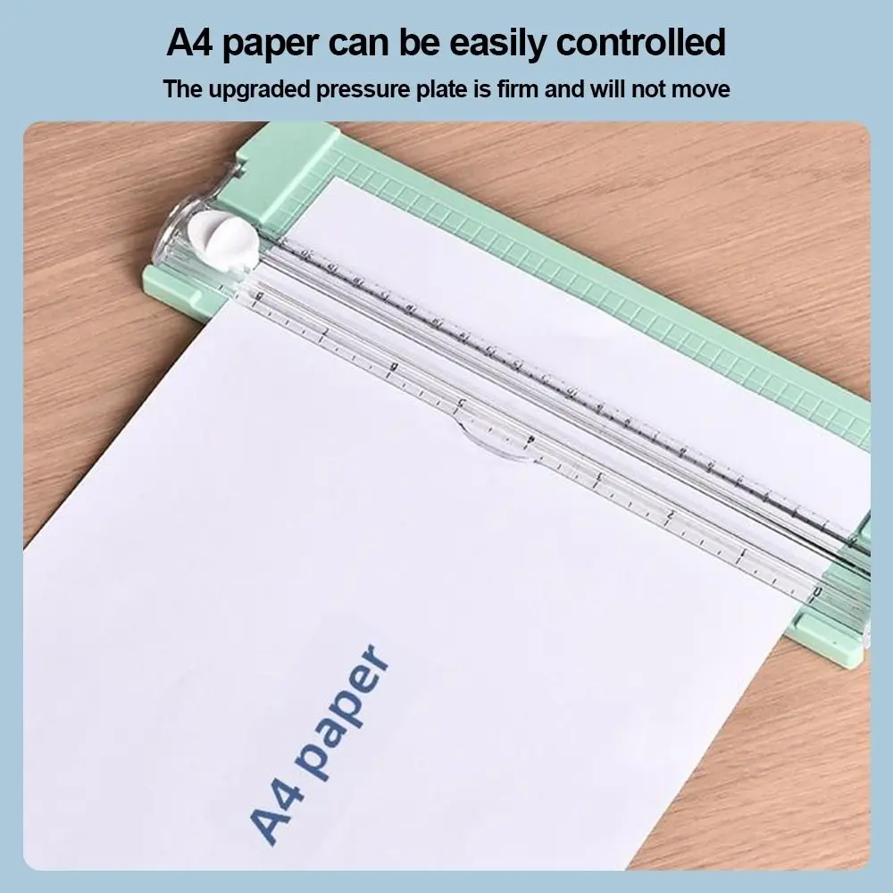 Picture 4: 1Pcs Durable Mini Paper Slide Cutter A4 Plastic Paper Trimmer Paper Cutting Machine Home Crafts Tool