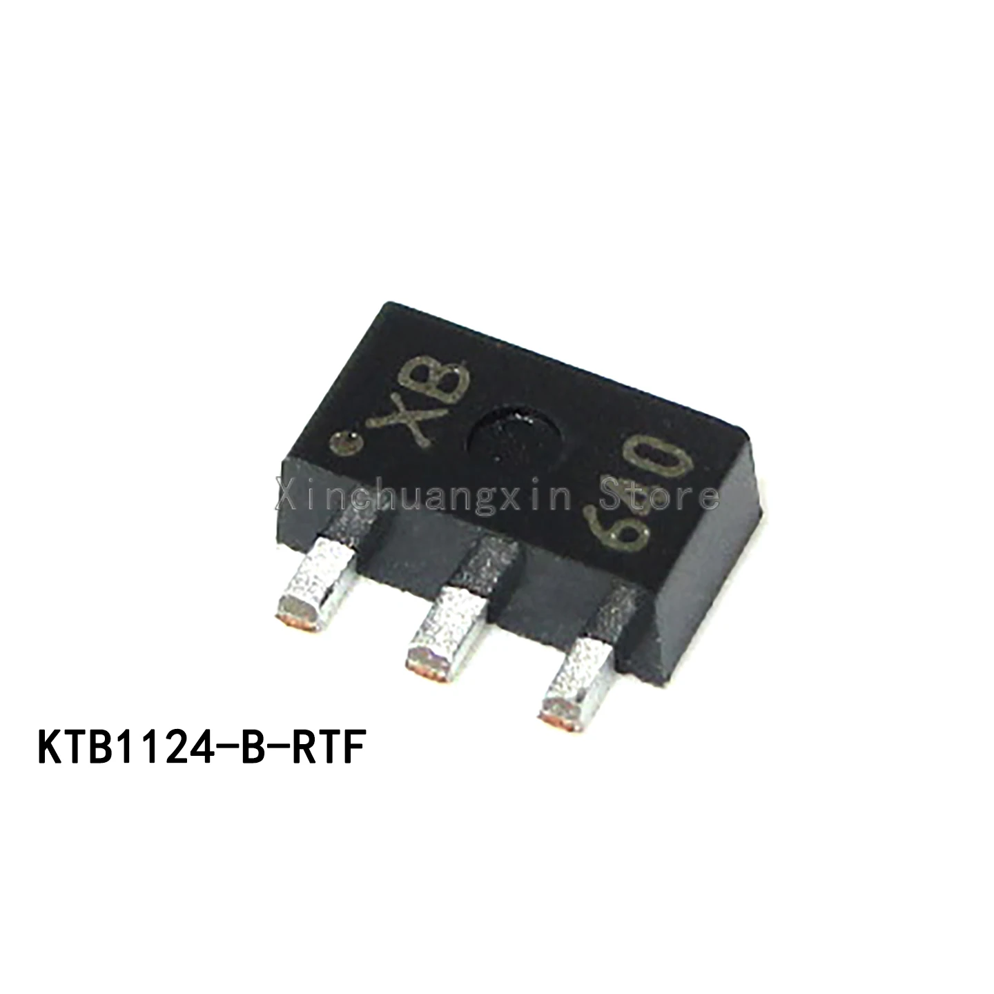 10PCS KTB1124-B-RTF/P Silk-Screen XB SOT89 -50V -3A PNP Transistor
