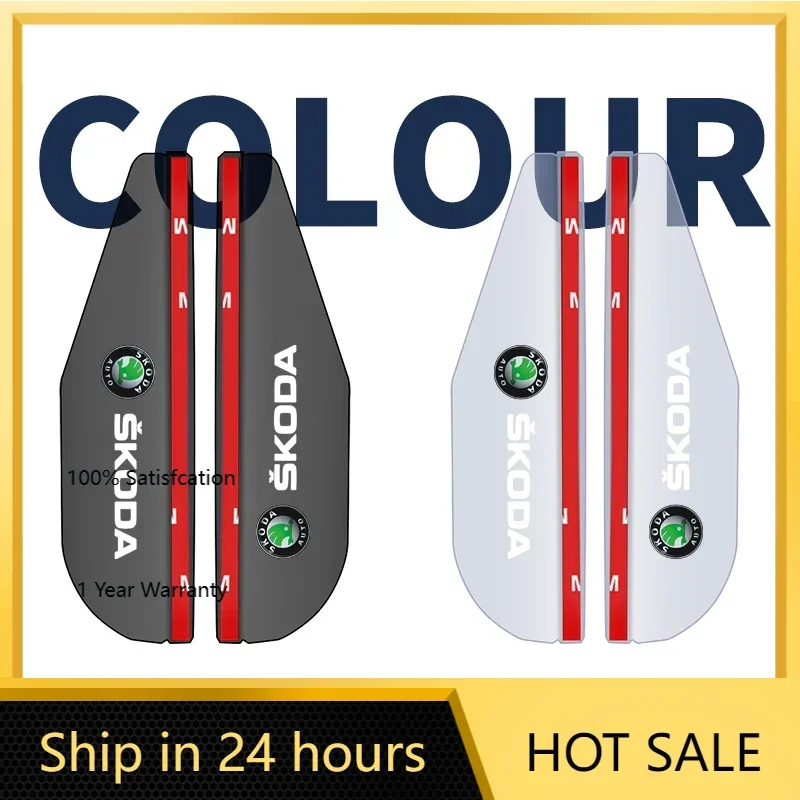 

Car Sticker 2025 Hot 2Pcs Car Rearview Mirror Rain Eyebrow Stickers For Skoda Octavia Fabia Kamiq Kapoq Kodiaq Rapid SCALA Super