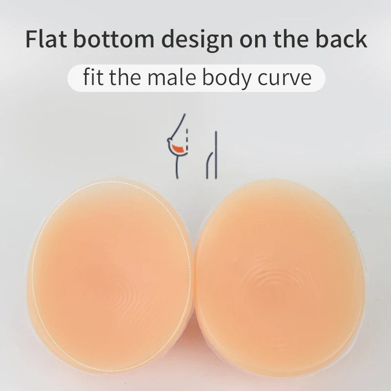 FT Style Realistic Silicone Breast Forms for Enhancement Teardrop Full Shape Big Boobs for Cross Dressers or Shemale