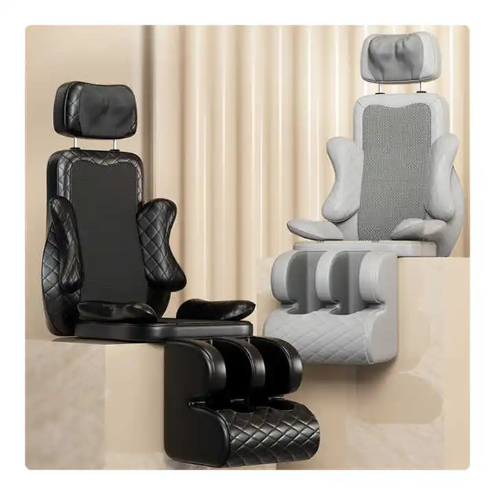 

Электрический массажер шиацу для шейного отдела позвоночника, многофункциональное вибрационное массажное кресло для всего тела, подушка с подогревом