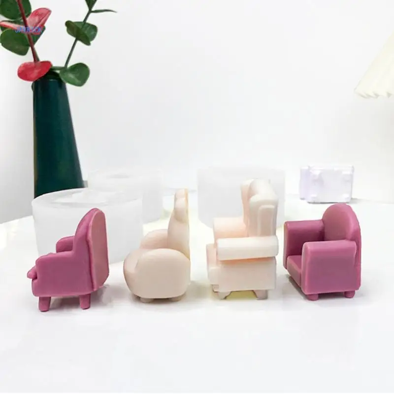 

Small Sofa for Seat Ornament Plaster Mold Used for Resin Casting Jewelry Making