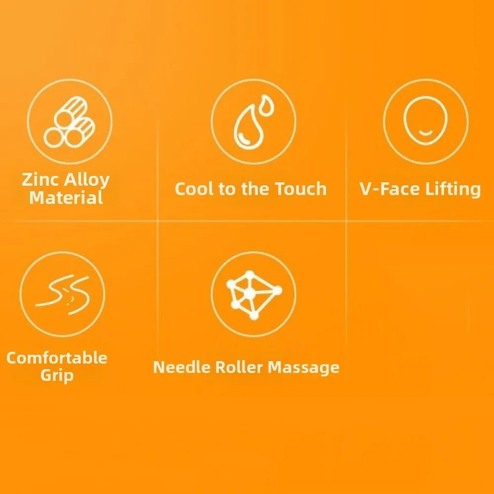 

Массажный ролик для лица против морщин, расслабляющий и подтягивающий, акупунктурный ролик, многоразовый, для лифтинга кожи, акупрессурный ролик, инструмент для ухода за кожей