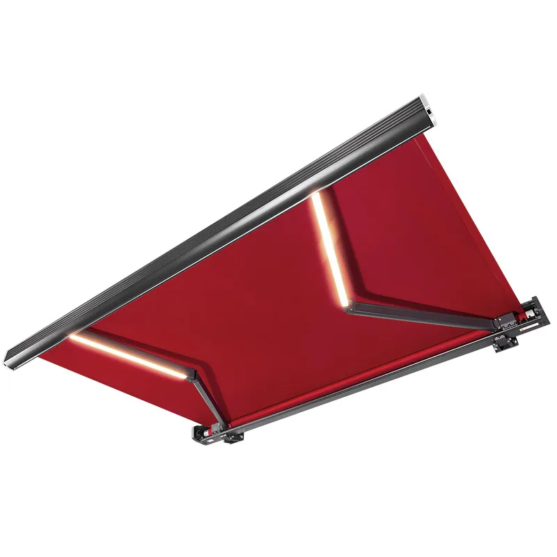 

Full Box of Awnings Telescopic Rain Loose Electric Remote Control Intelligent Outdoor Balcony Home Appearance Luxury Canopy