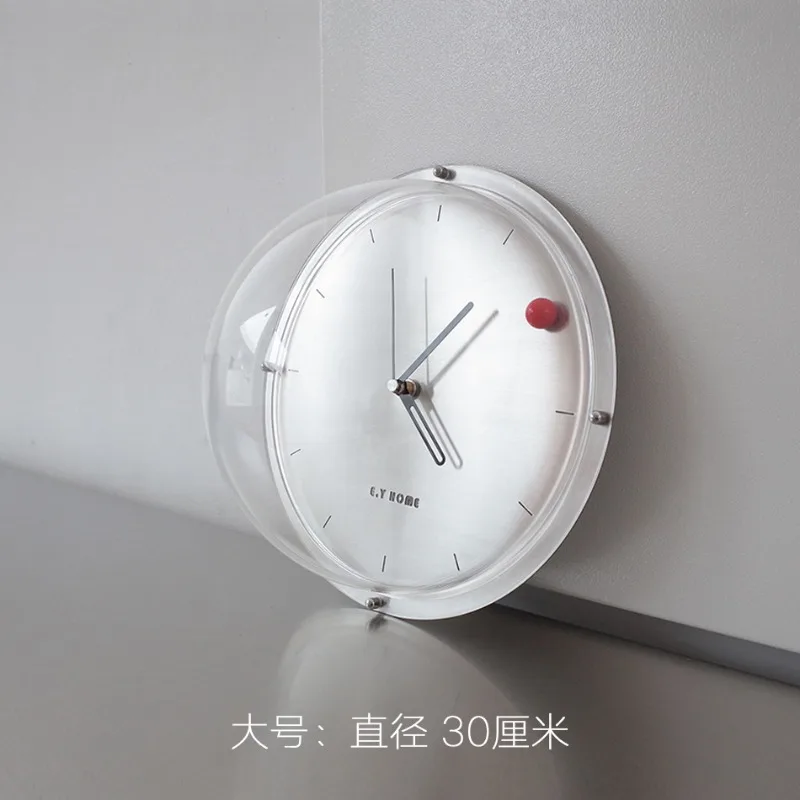 Nordic Wall Clocks Space Themed  Modern Silent Analog Timepiece Minimalist Living Room Decor Versatile Scene Desk Clocks