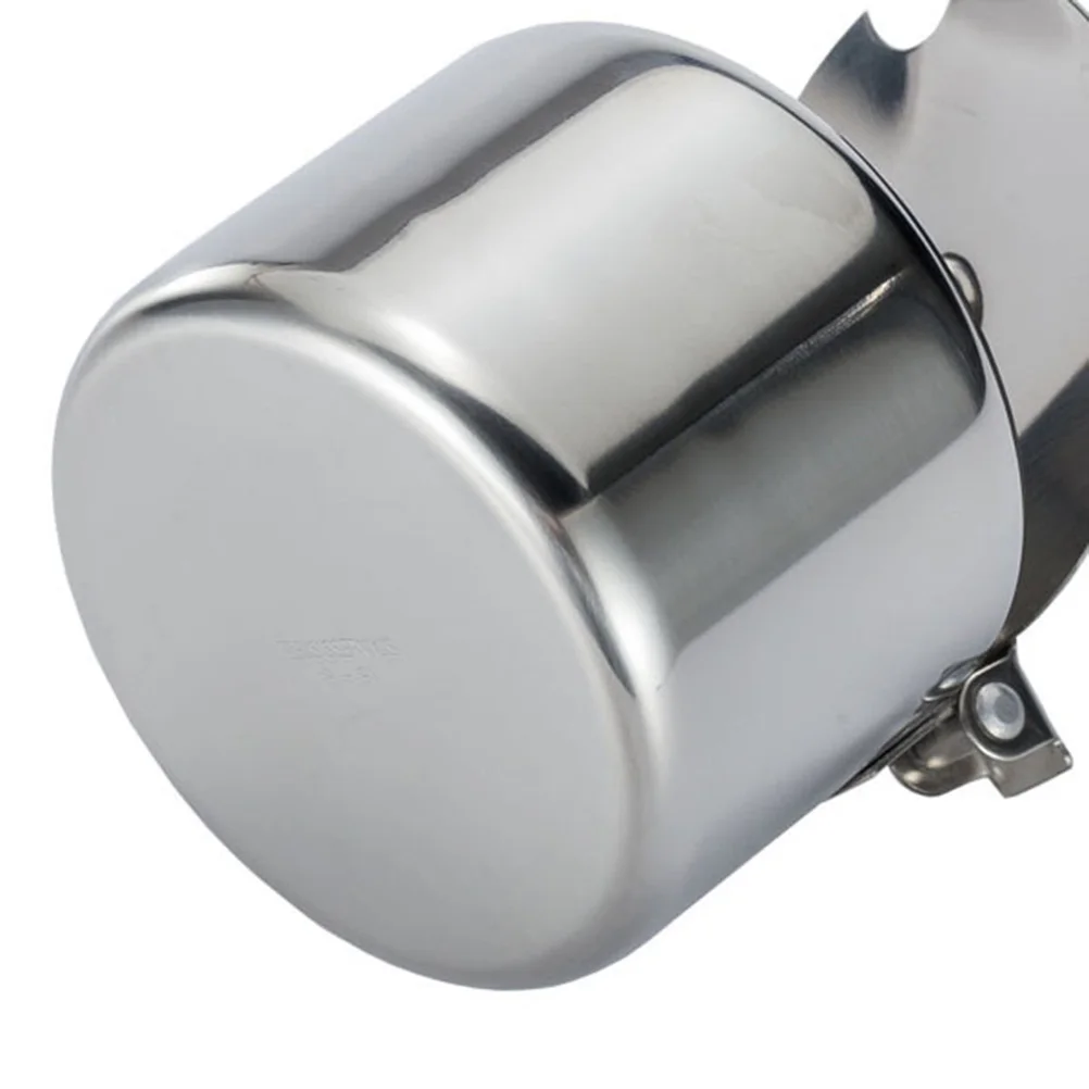 

Seasoning Jar Stainless Steel Sugar Spice Storage Jar with Spoon Multipurpose Container for Kitchen Home Cafe Buffet