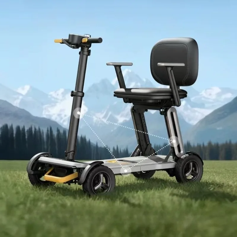 Ultra-lightweight Electric Scooter Foldable Wheel Electric Scooter Model Elderly Commercial Furniture Patinete Elétrico ZY60DDC