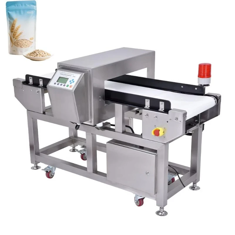 Staple Food Detector for Rice Flour Products Block Metal Foreign Matter Inspection Commercial Custom