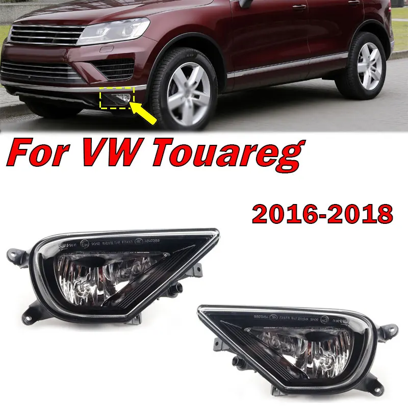 

Car Accessories For Volkswagen VW Touareg 2016 2017 2018 Front Bumper Fog Light Siganl Lamp Auto Foglight 7P6941699G 7P6941700G