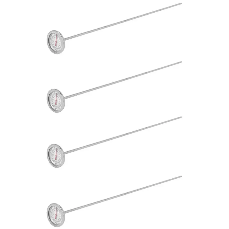 ABCA-4X Long Stem Compost Soil Thermometer - Fast Response Stainless Steel 20 Inch - Measuring Probe - Fahrenheit And Celsius