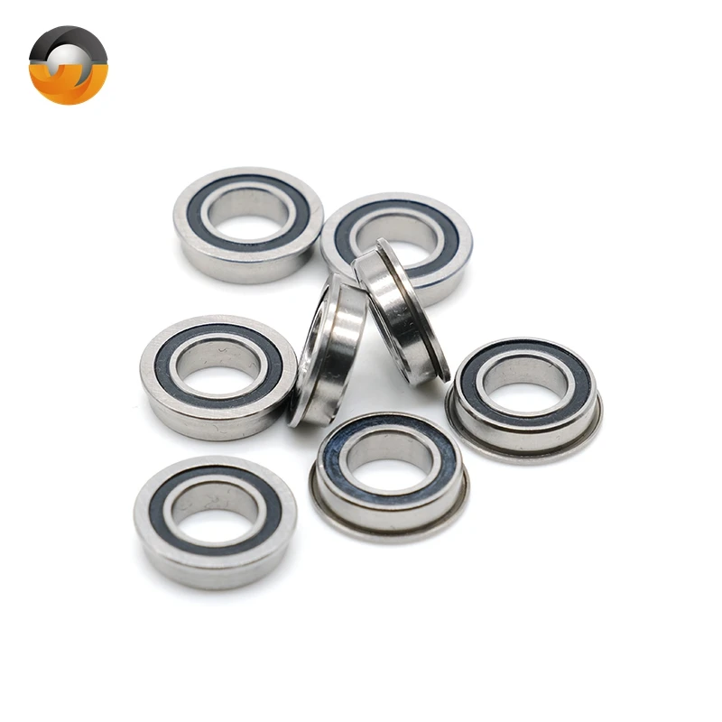 

MF148RS Bearing (10 PCS) 8x14x4 mm ABEC-7 Hobby Electric RC Car Truck MF 148 RS 2RS Ball Bearings MF148-2RS Black Sealed