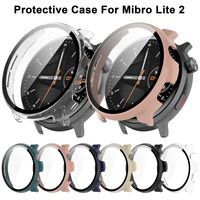 New Tempered Protective Case Shell Hard Screen Protector Smart Watch PC Cover Shell for Mibro Lite 2