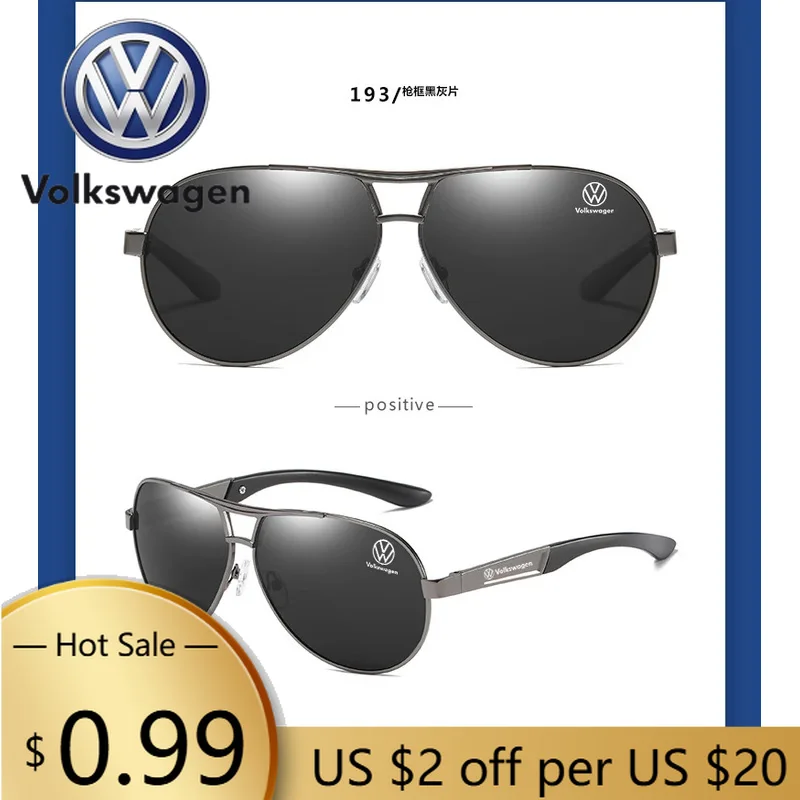 

For VOLKSWAGEN VW Car High End Fashion Sunglasses Men Women Leisure Goggles Volkswagen R GTI Golf Touareg Jetta Polo Magotan Tig