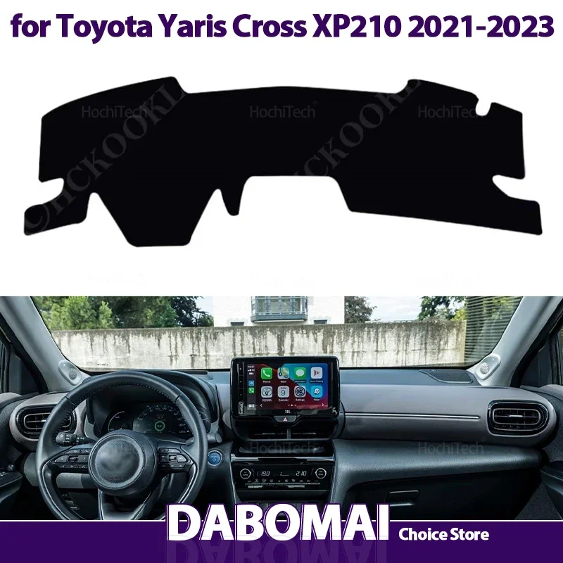 

Car Accessories Dash Board Sunshade Anto-UV Carpet Dashboard Cover Protective Pad for Toyota Yaris Cross XP210 2021 2022 2023