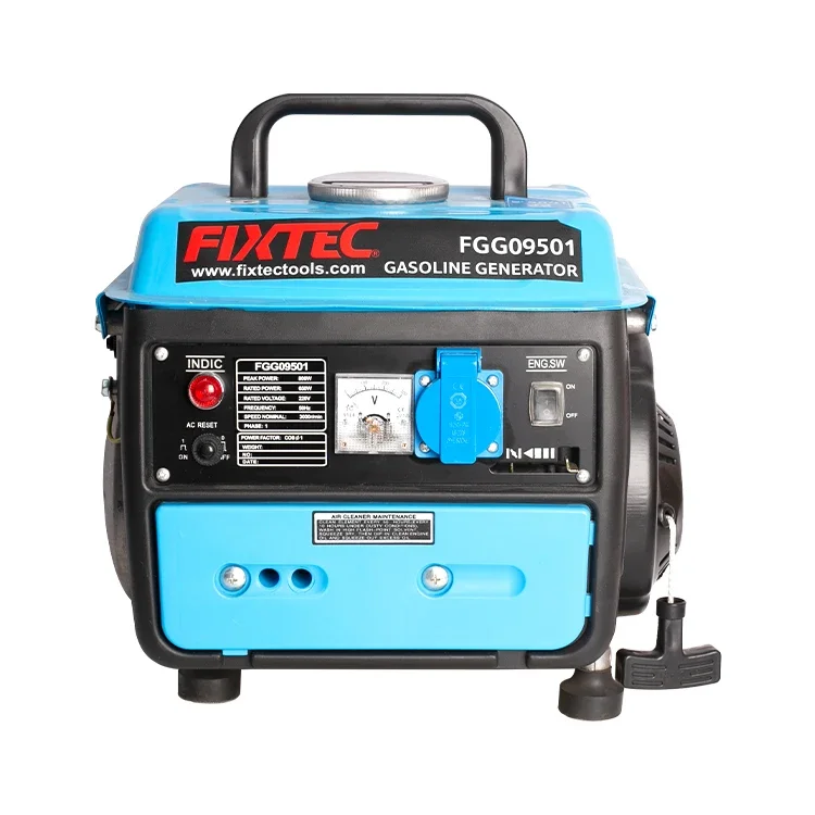 FIXTEC Industrial Quality Electric Starter D iesel Generator 5Kw Portable Silent D iesel Generator Price