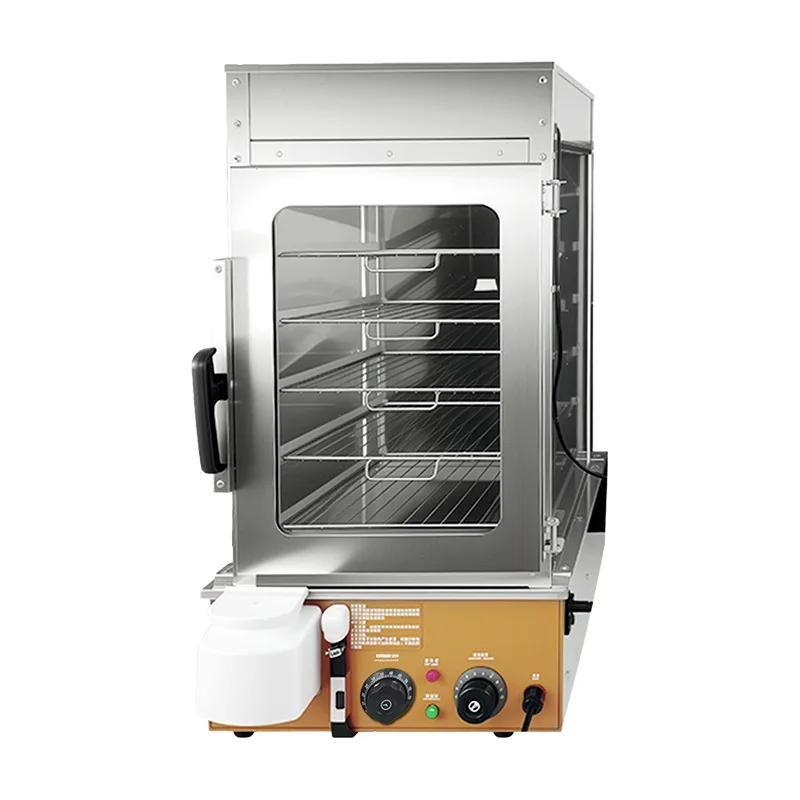 

Steamer Commercial Plug-in Hot Convenience Store Breakfast Steaming Buns Cabinet Furnace Insulation Steam Glass