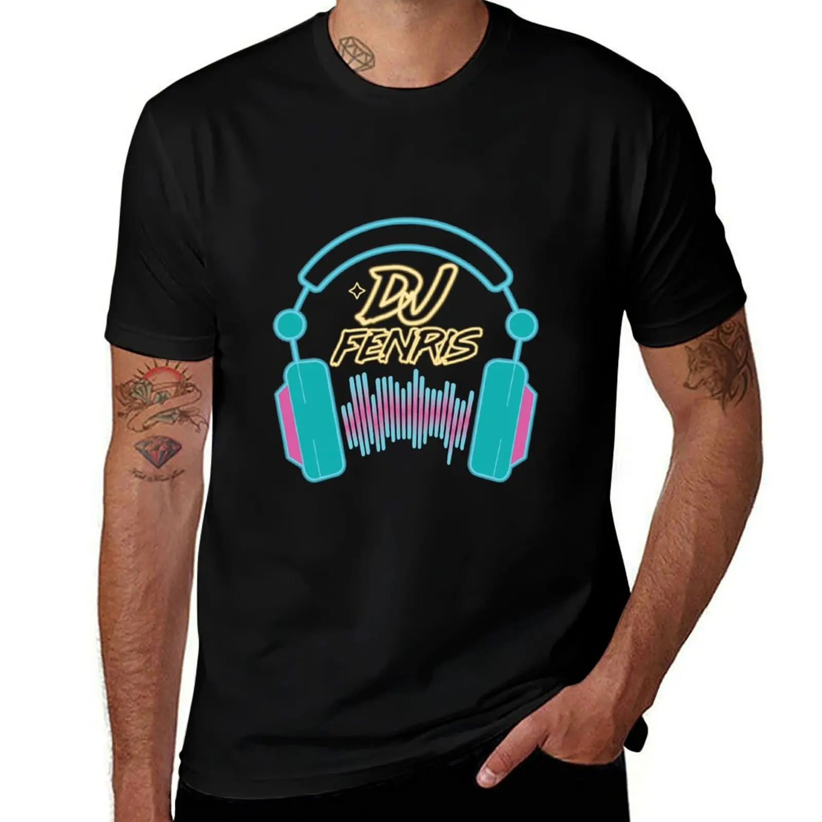 

Dj Fenris T-Shirt for a boy plus size tops mens graphic t-shirts anime