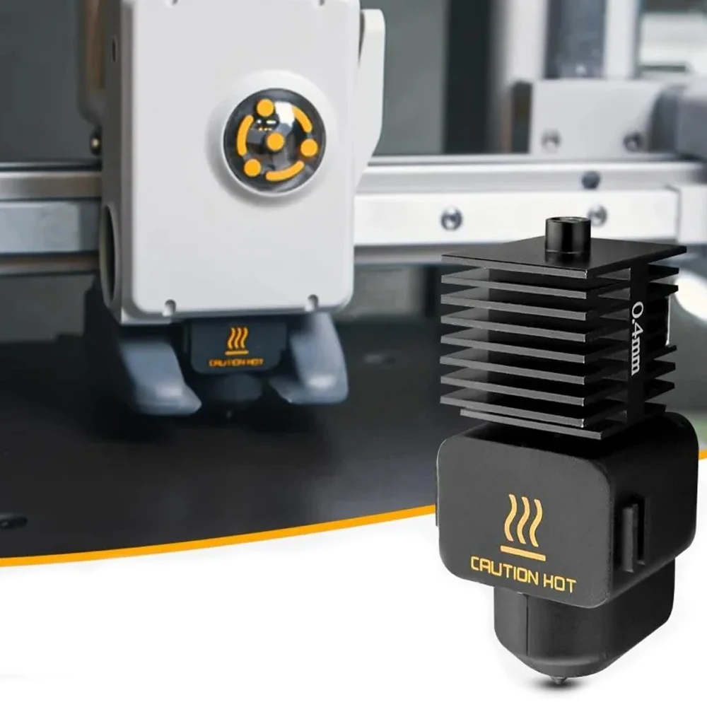 

Комплект хотэнда с соплом 0,4 мм для 3D-принтера Bambu Lab A1 Mini, высокотемпературный экструдер с соплом из нержавеющей стали