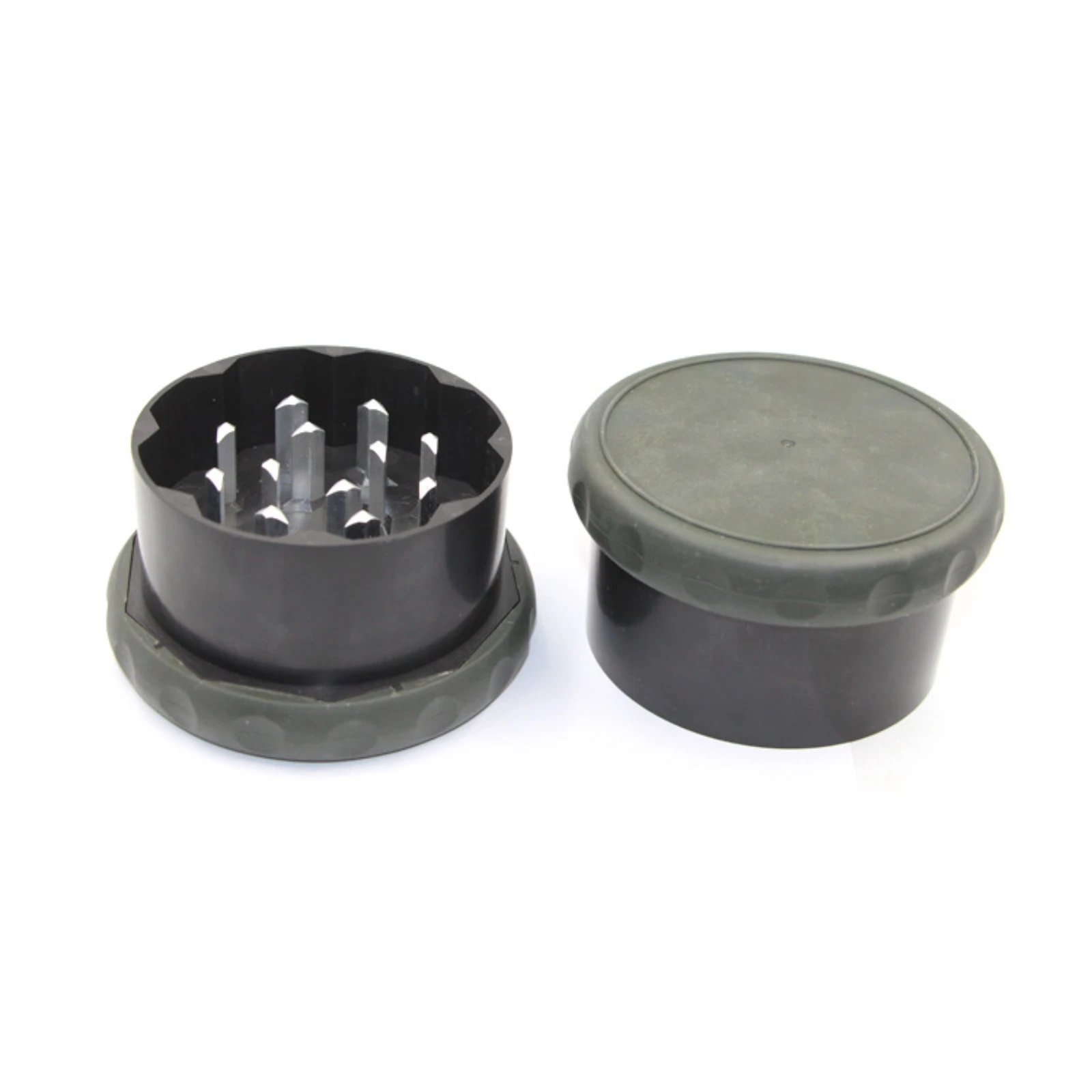 

Cylindrical Crusher Box Aluminum Teeth Grinder Manual Lure Crusher Compact Fishing Tool Comfortable Handle