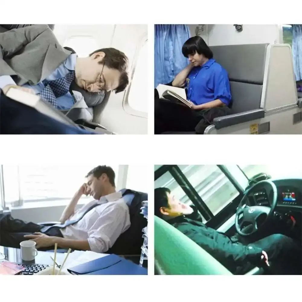 Soft Waist Protection Inflatable Lumbar Pillow Ultralight Inflatable Seat Pads Comfortable Waist Protector for Home Office Car