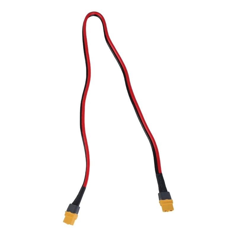 XT60 أنثى إلى موصلات أنثى XT60 مع كابل تمديد سلك السيليكون 12AWG لبطارية RCS Lipos FPV K1KF