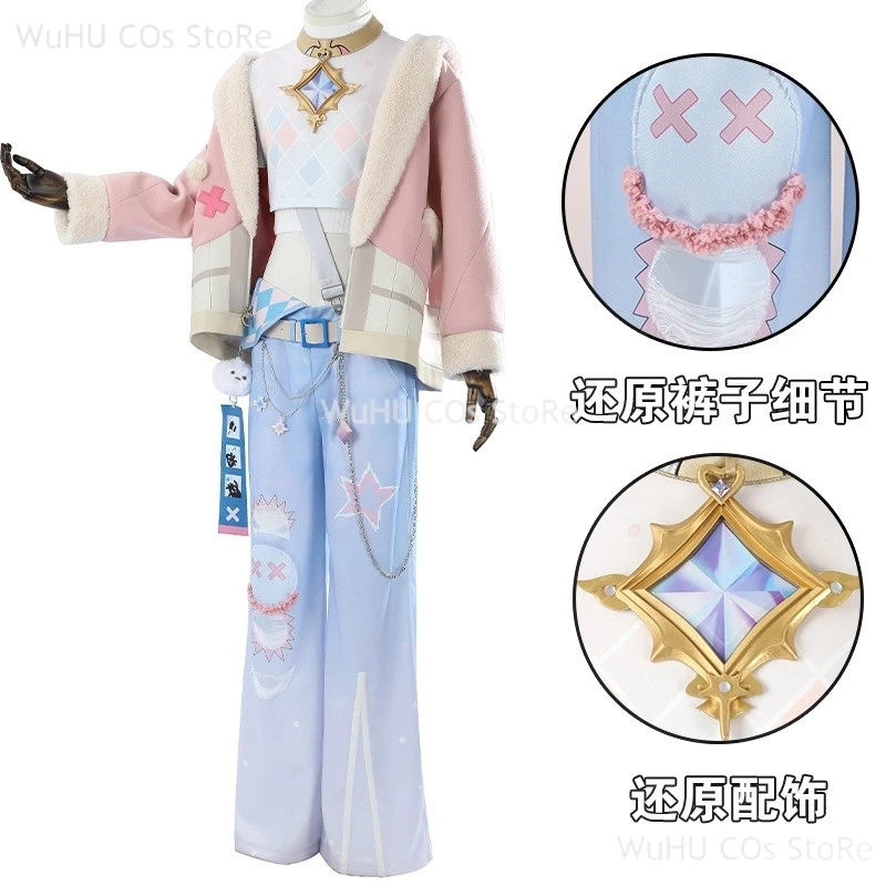 

Pink Coat Suit Blade Cosplay Game Nu: Carnival Blade Cosplay Costume Wig Hat Anime Party Uniform Wig Hallowen Play Role Clothes