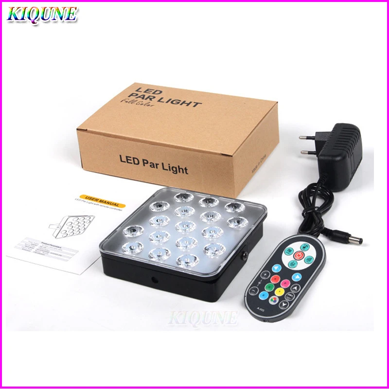 Name 17 Led Full Color Square Mini Par Light For Party Disco Home Ktv Let's Clear The Theater For Birthday Remote Control