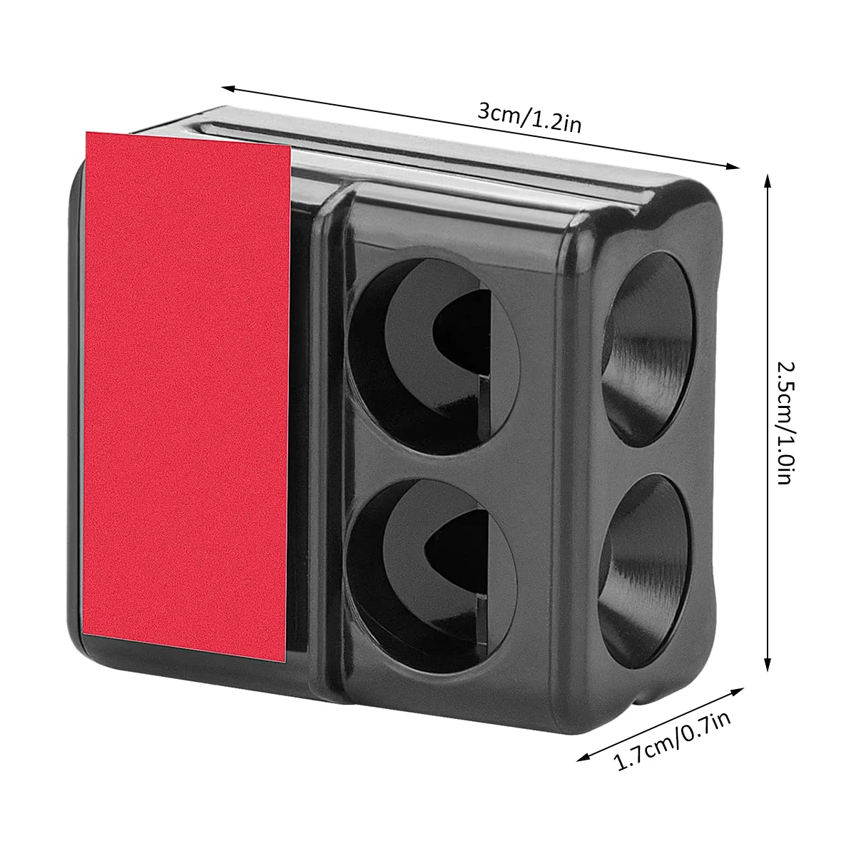 6 قطعة سيارة الغزلان صافرة المادية بالموجات فوق الصوتية الحيوان صفارات الإنذار الغزلان مبيد الحشرات ذاتية اللصق مركبة في الهواء الطلق الغزلان القرن جهاز تحذير #6